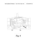 Plastic-shell-encased circuit breaker having automatic locking function diagram and image