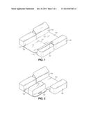 FOLDING UTILITY SURFACE WITH BUILT IN CONTAINERS diagram and image