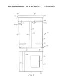 CONTAINER HAVING ROTATING LABEL WITH WINDOW diagram and image