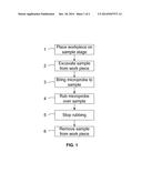 METHOD OF WELDING A FROZEN AQUEOUS SAMPLE TO A MICROPROBE diagram and image