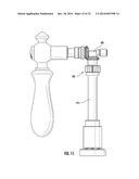 TRANSVERSE HANDLE ASSEMBLY FOR A VALVE diagram and image