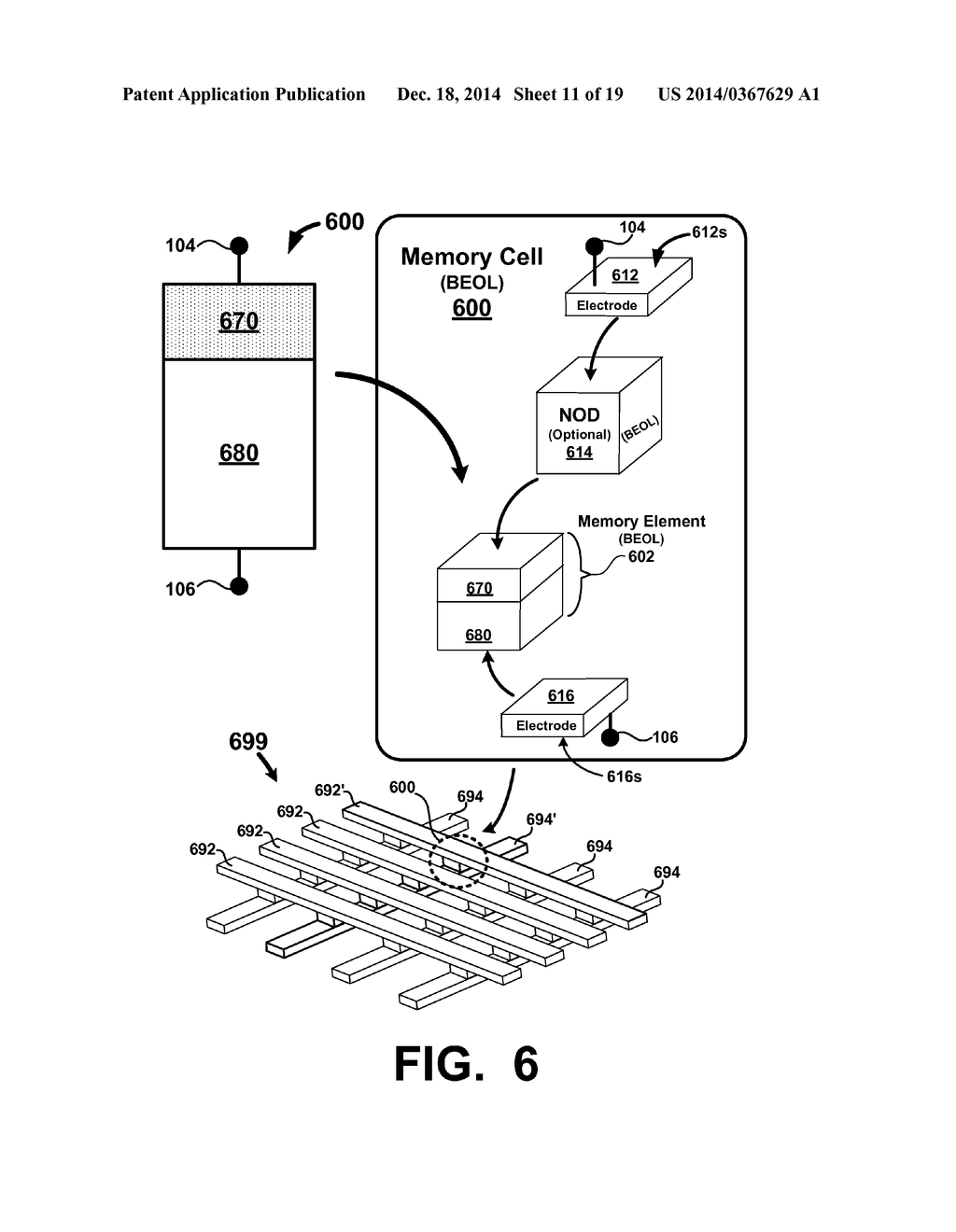 CONDUCTIVE METAL OXIDE STRUCTURES IN NON VOLATILE RE WRITABLE MEMORY     DEVICES - diagram, schematic, and image 12