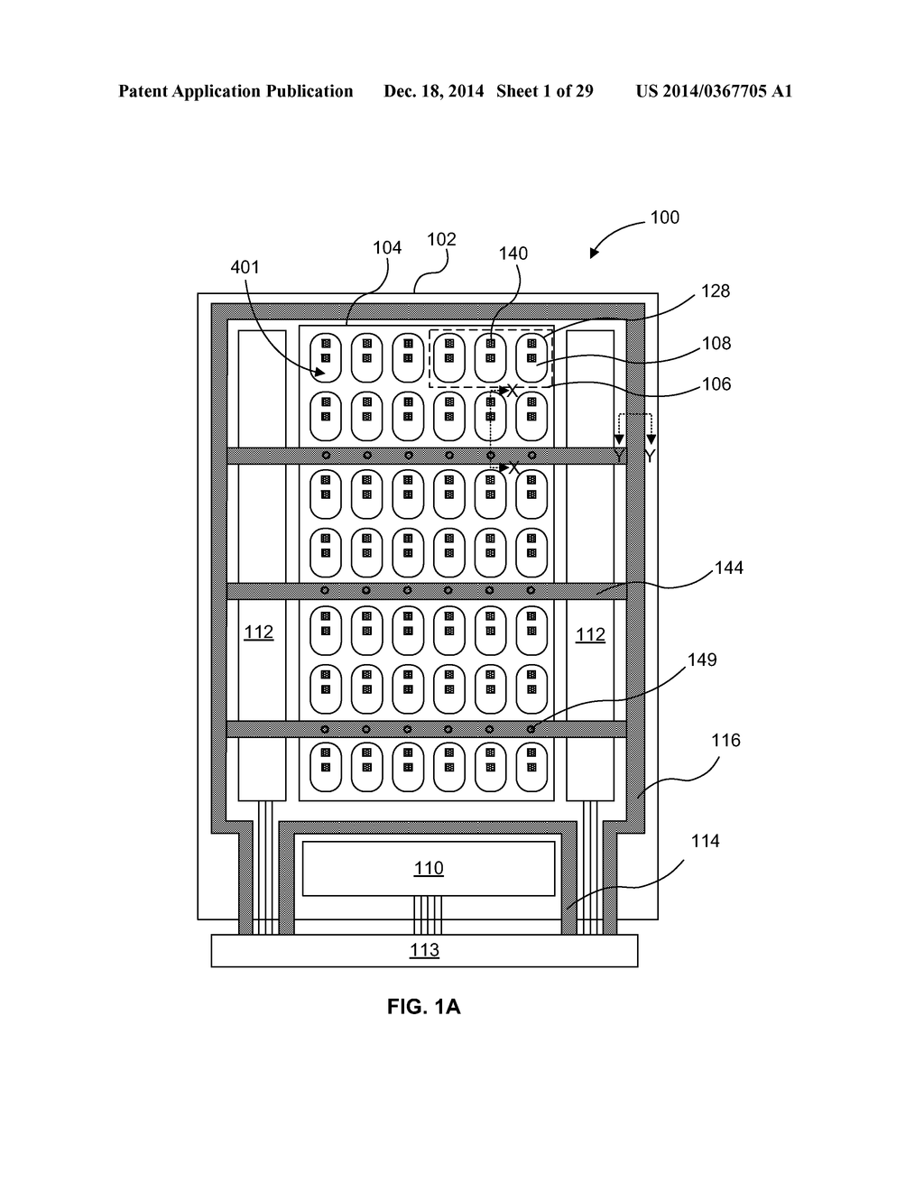 REFLECTIVE BANK STRUCTURE AND METHOD FOR INTEGRATING A LIGHT EMITTING     DEVICE - diagram, schematic, and image 02