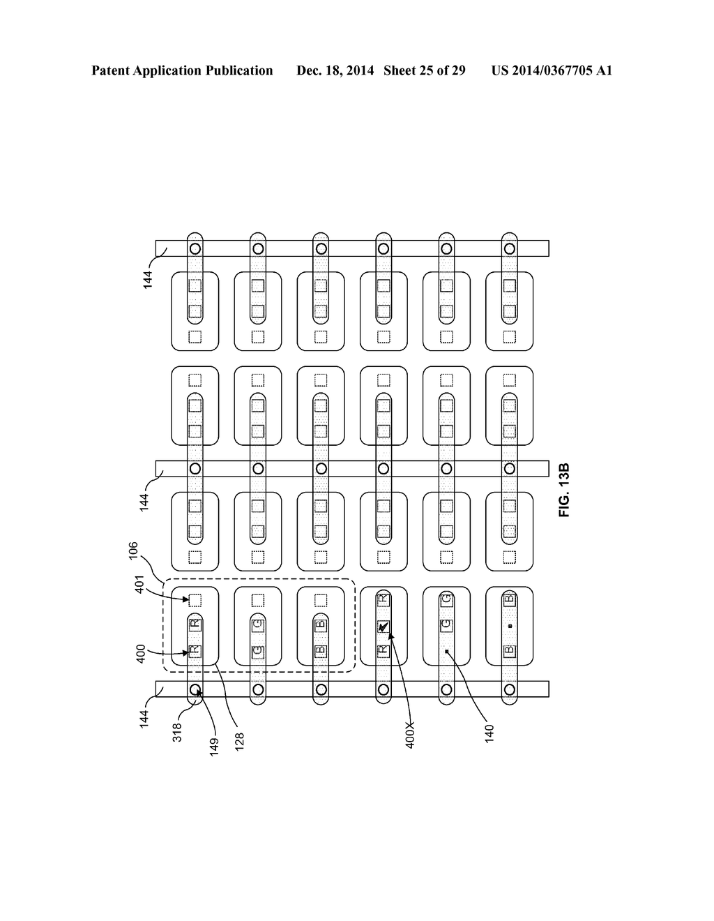 REFLECTIVE BANK STRUCTURE AND METHOD FOR INTEGRATING A LIGHT EMITTING     DEVICE - diagram, schematic, and image 26