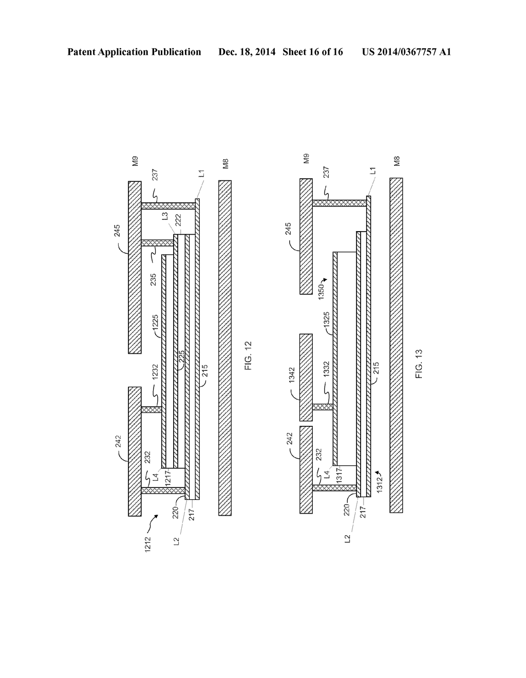 METAL-INSULATOR-METAL CAPACITOR STRUCTURES - diagram, schematic, and image 17