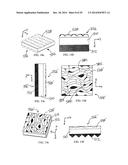 Optical substrates having light collimating and diffusion structures diagram and image