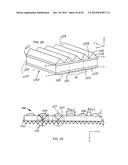 Optical substrates having light collimating and diffusion structures diagram and image