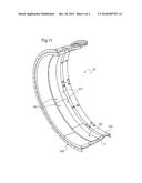 SEGMENT OF AN ABRADABLE RING SEAL FOR A TURBOMACHINE, AND PROCESS FOR THE     MANUFACTURE OF SUCH A PIECE diagram and image