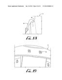 BOOSTER SEAT WITH STOWABLE TRAY AND/OR STOWABLE SECURING STRAP diagram and image