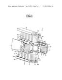 DEVICE FOR GUIDING A SET OF ELECTRICAL WIRES FOR ELECTRIC MOTOR ROTOR diagram and image