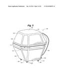 PORTABLE MOTORIZED SATELLITE TELEVISION ANTENNA SYSTEM diagram and image