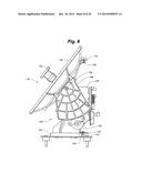 PORTABLE MOTORIZED SATELLITE TELEVISION ANTENNA SYSTEM diagram and image