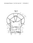 PORTABLE MOTORIZED SATELLITE TELEVISION ANTENNA SYSTEM diagram and image