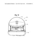 PORTABLE MOTORIZED SATELLITE TELEVISION ANTENNA SYSTEM diagram and image