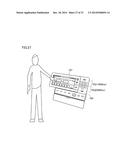 DISPLAY DEVICE DETECTING TOUCH ON DISPLAY UNIT diagram and image