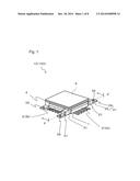 PACKAGE FOR HOUSING ELECTRONIC COMPONENT AND ELECTRONIC DEVICE diagram and image