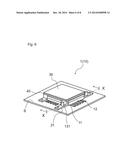 PACKAGE FOR HOUSING ELECTRONIC COMPONENT AND ELECTRONIC DEVICE diagram and image