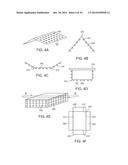 LIGHTING SYSTEMS INCORPORATING FLEXIBLE LIGHT SHEETS DEFORMABLE TO PRODUCE     DESIRED LIGHT DISTRIBUTIONS diagram and image