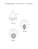 LIGHTING SYSTEMS INCORPORATING FLEXIBLE LIGHT SHEETS DEFORMABLE TO PRODUCE     DESIRED LIGHT DISTRIBUTIONS diagram and image