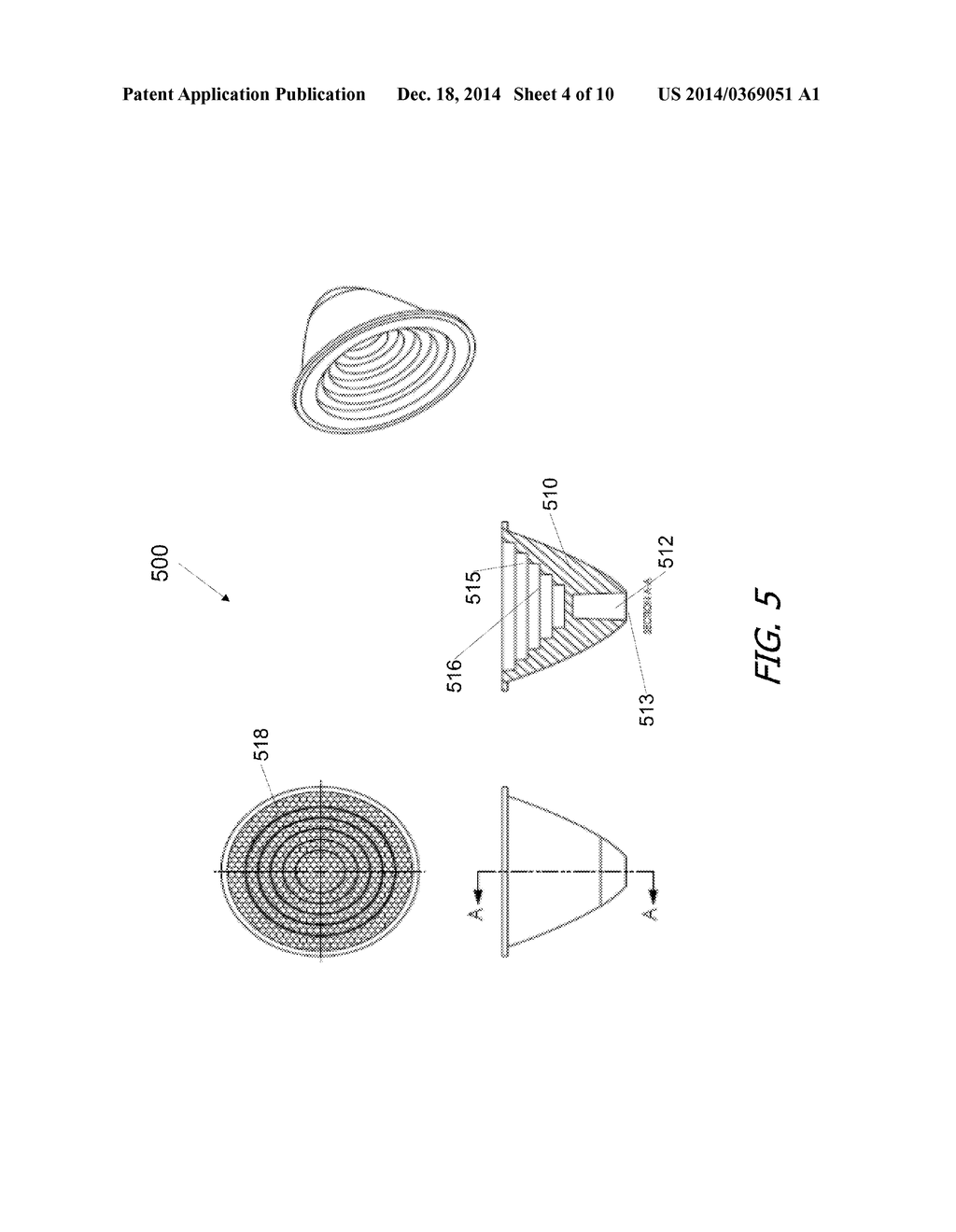 SPOT TIR LENS SYSTEM FOR SMALL HIGH-POWER EMITTER - diagram, schematic, and image 05