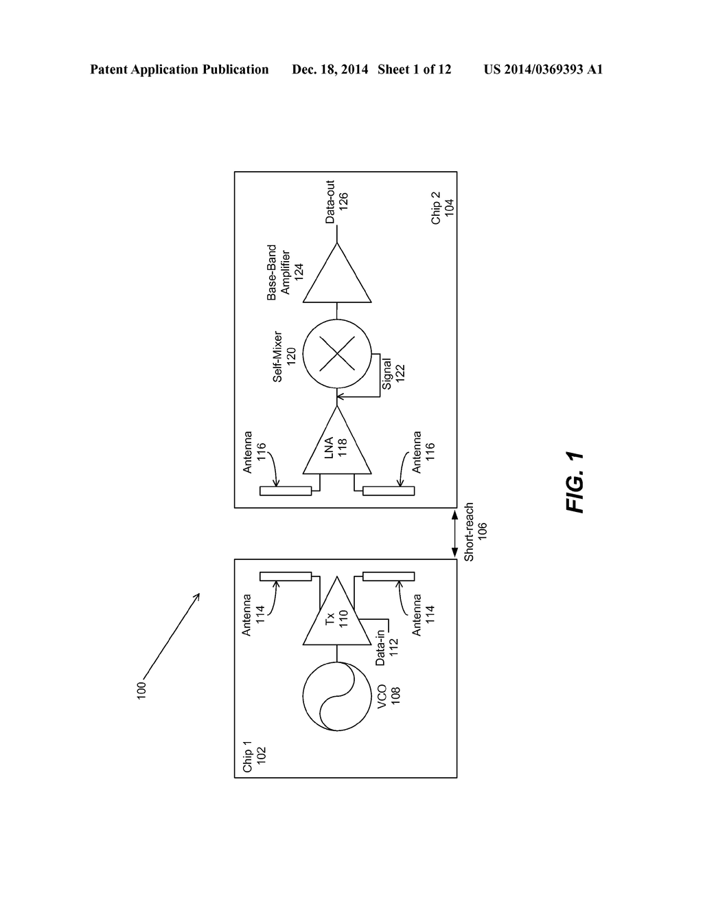 MILLI-METER-WAVE-WIRELESS-INTERCONNECT (M2W2-INTERCONNECT)METHOD FOR     SHORT-RANGE COMMUNICATIONS WITH ULTRA-HIGH DATA RATE CAPABILITY - diagram, schematic, and image 02