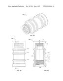 FIBER OPTIC ADAPTERS AND CONNECTOR DEVICES WITH MOUNTING FEATURES AND     MOUNTING SYSTEMS AND METHODS INCLUDING SAME diagram and image