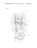 BLADE DRIVE DEVICE AND OPTICAL INSTRUMENT diagram and image