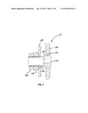 MOUNTING DEVICE FOR MOUNTING NARROW MACHINE ELEMENTS ON A SHAFT diagram and image