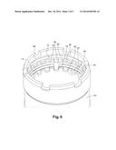 ASSEMBLY FOR A TURBINE ENGINE diagram and image