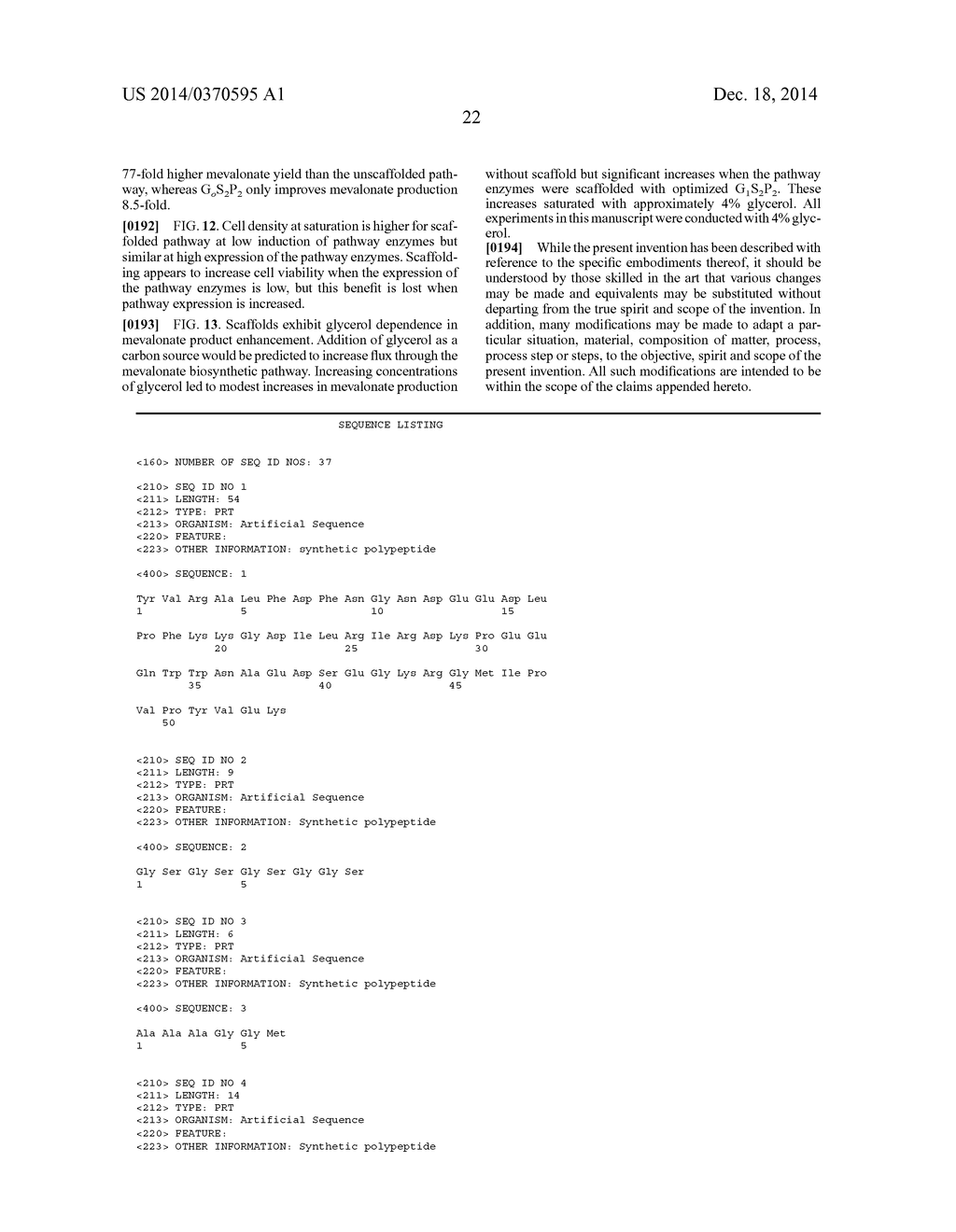 Use of Synthetic Scaffolds for the Production of Biosynthetic Pathway     Products - diagram, schematic, and image 39