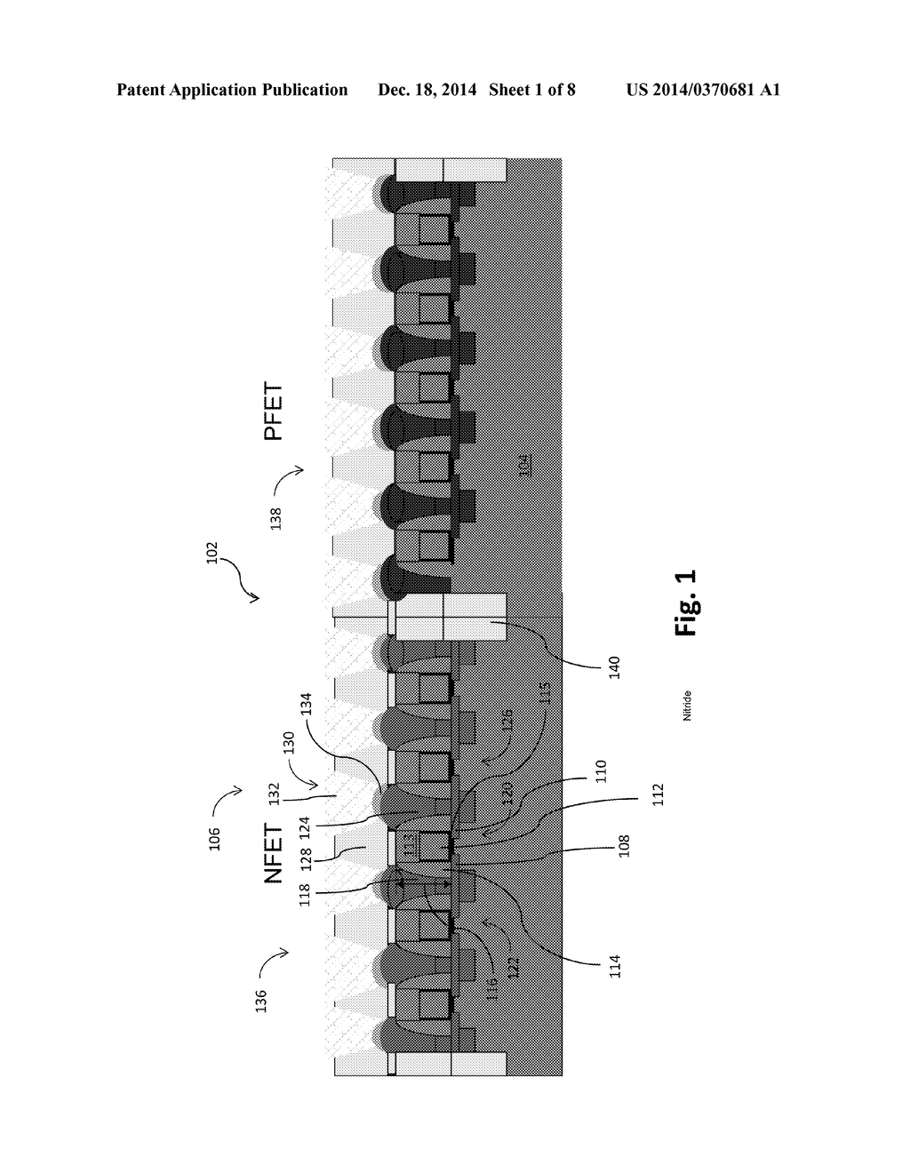 FIELD-EFFECT TRANSISTOR (FET) WITH SOURCE-DRAIN CONTACT OVER GATE SPACER - diagram, schematic, and image 02