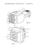 PLUG AND RECEPTACLE ASSEMBLY diagram and image