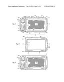 Mobile Terminal Case with Displaceable Bezel diagram and image