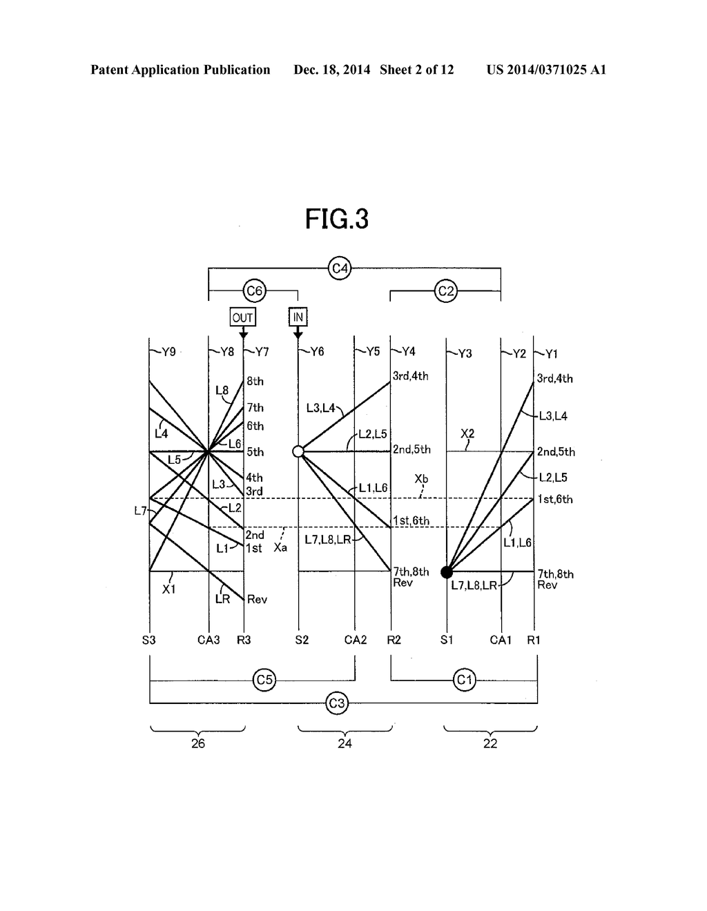 AUTOMATIC TRANSMISSION FOR VEHICLE - diagram, schematic, and image 03