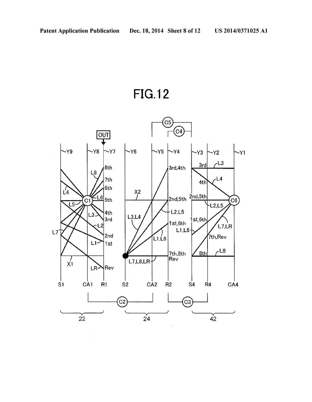 AUTOMATIC TRANSMISSION FOR VEHICLE - diagram, schematic, and image 09