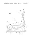 Folding Rear Drive Elliptical diagram and image