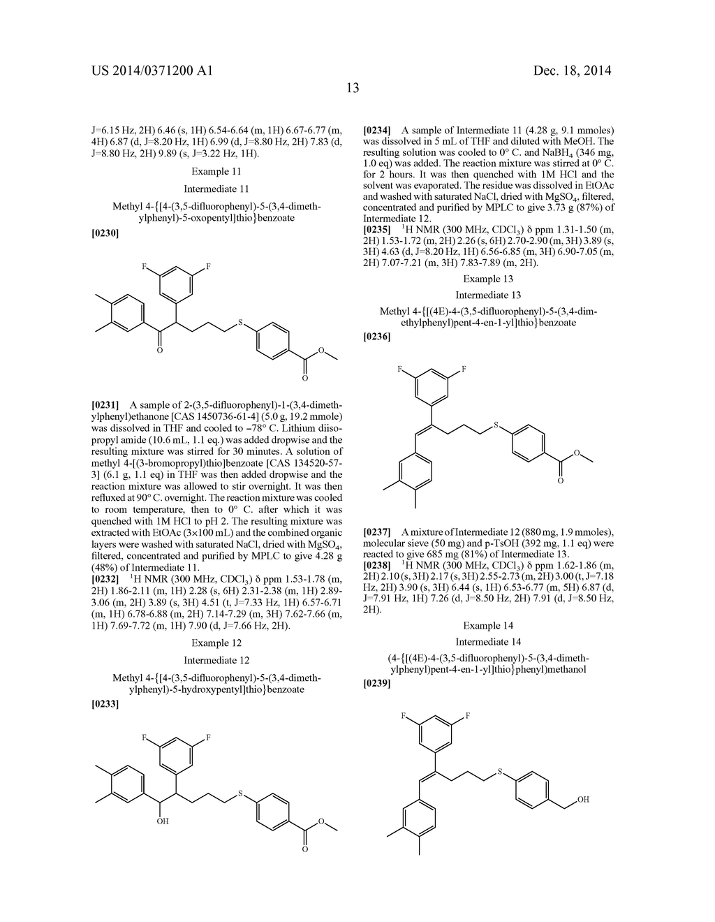 ALKENE AZETIDINE DERIVATIVES AS SPHINGOSINE 1-PHOSPHATE (S1P) RECEPTOR     MODULATORS - diagram, schematic, and image 14