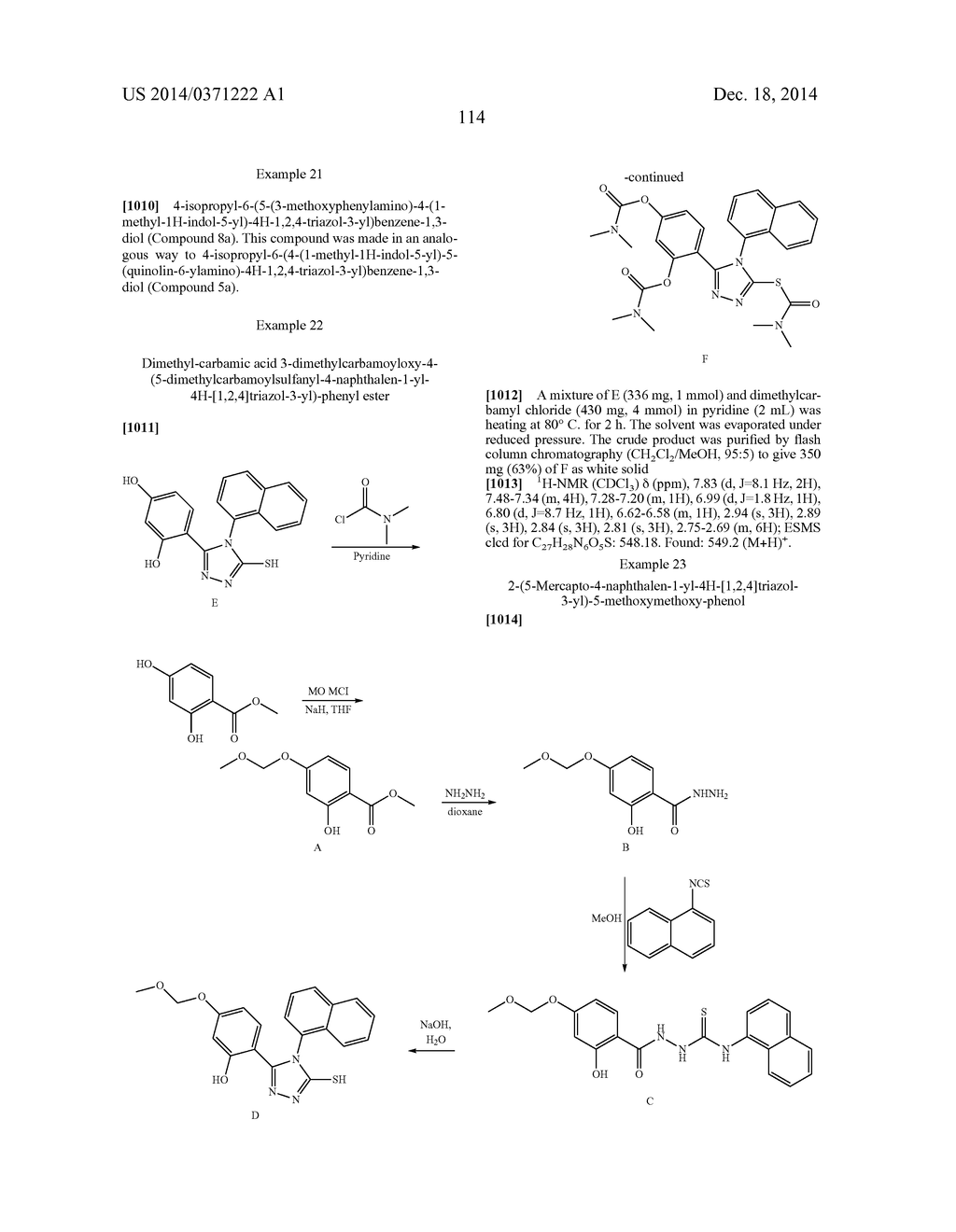 TRIAZOLE COMPOUNDS THAT MODULATE HSP90 ACTIVITY - diagram, schematic, and image 115