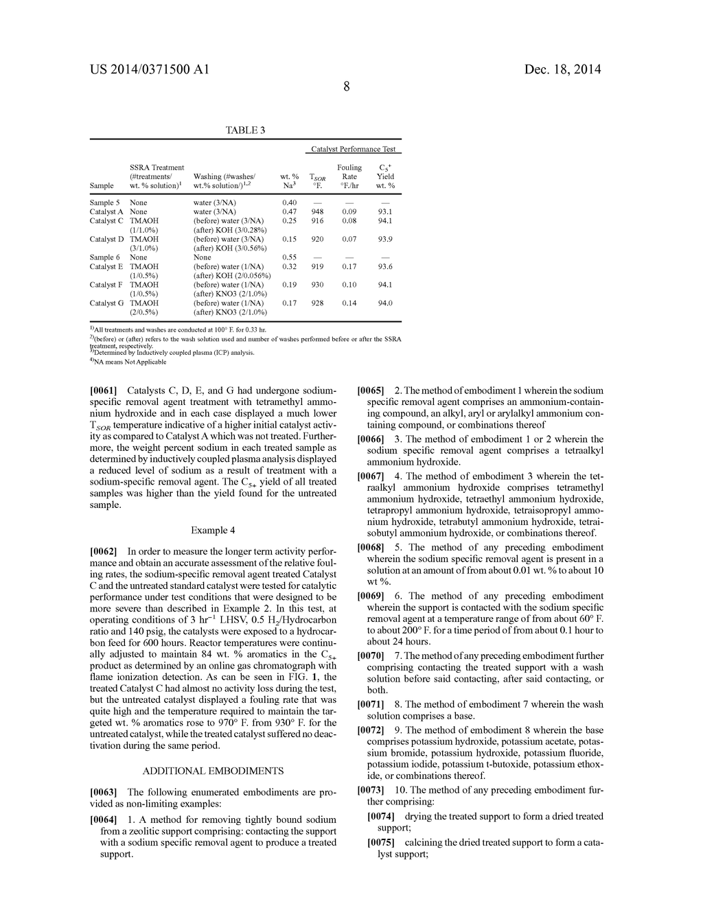 Processed Support and Methods of Making and Using Same - diagram, schematic, and image 10