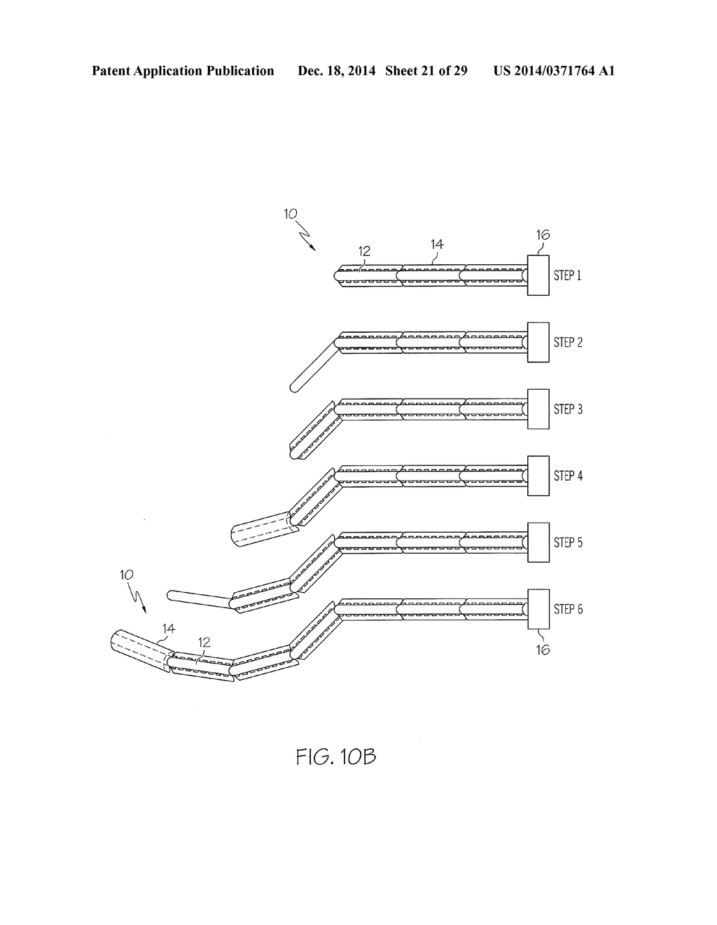 HIGHLY ARTICULATED PROBES WITH ANTI-TWIST LINK ARRANGEMENT, METHODS OF     FORMATION THEREOF, AND METHODS OF PERFORMING MEDICAL PROCEDURES - diagram, schematic, and image 22