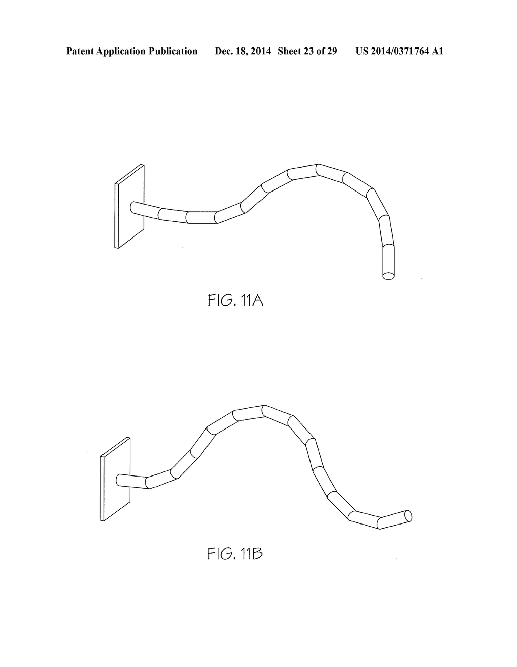 HIGHLY ARTICULATED PROBES WITH ANTI-TWIST LINK ARRANGEMENT, METHODS OF     FORMATION THEREOF, AND METHODS OF PERFORMING MEDICAL PROCEDURES - diagram, schematic, and image 24