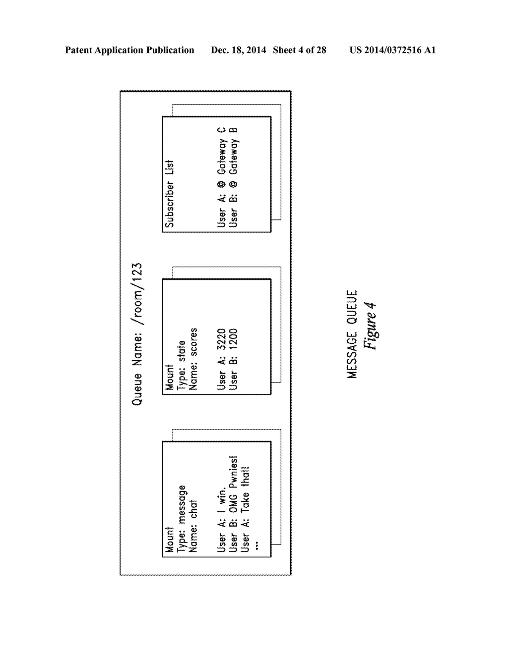 SYSTEM AND METHOD FOR PROVIDING A SCALABLE TRANSLATION BETWEEN     POLLING-BASED CLIENTS AND CONNECTION-BASED MESSAGE QUEUES - diagram, schematic, and image 05