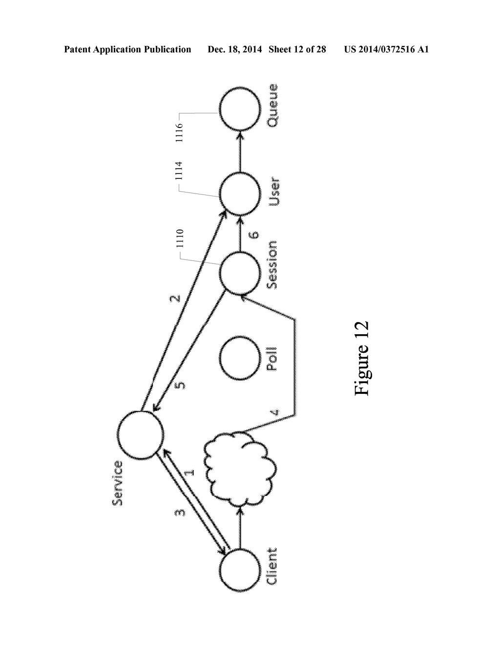 SYSTEM AND METHOD FOR PROVIDING A SCALABLE TRANSLATION BETWEEN     POLLING-BASED CLIENTS AND CONNECTION-BASED MESSAGE QUEUES - diagram, schematic, and image 13