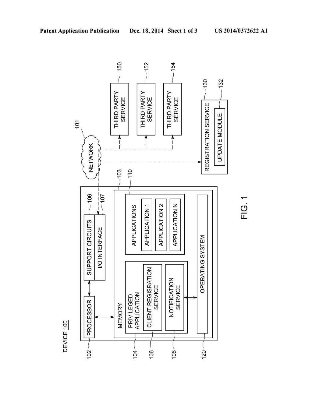 METHOD AND APPARATUS FOR MINIMIZING APPLICATION DELAY BY PUSHING     APPLICATION NOTIFICATIONS - diagram, schematic, and image 02