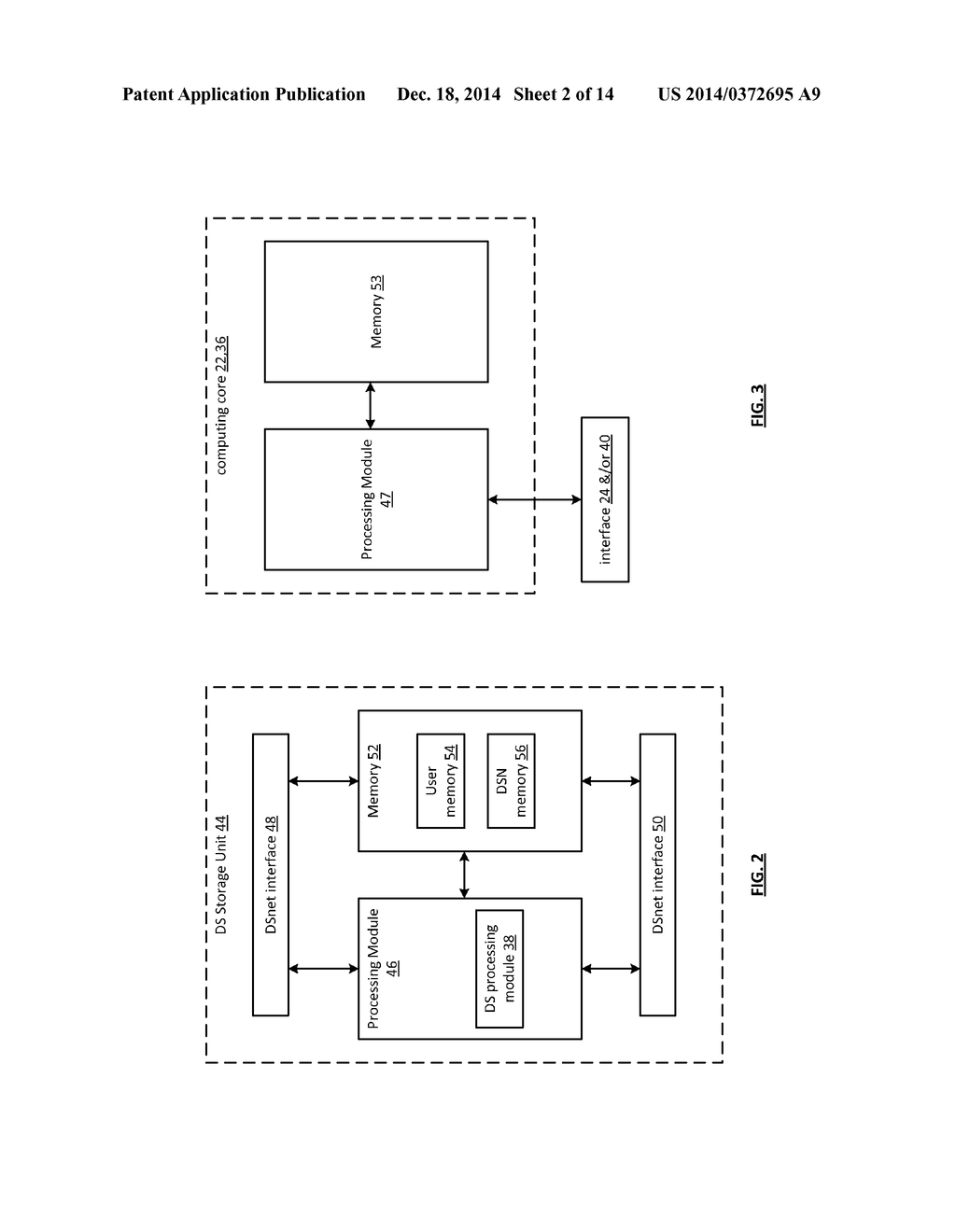 DISPERSED STORAGE PROCESSING UNIT AND METHODS WITH DATA AGGREGATION FOR     USE IN A DISPERSED STORAGE SYSTEM - diagram, schematic, and image 03