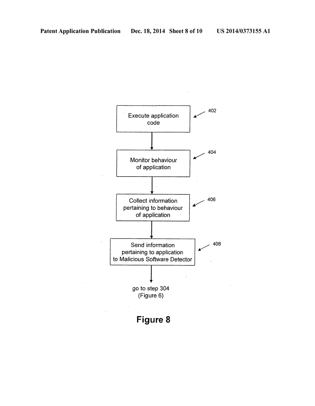 SYSTEM AND METHOD FOR CONTROLLING APPLICATIONS TO MITIGATE THE EFFECTS OF     MALICIOUS SOFTWARE - diagram, schematic, and image 09