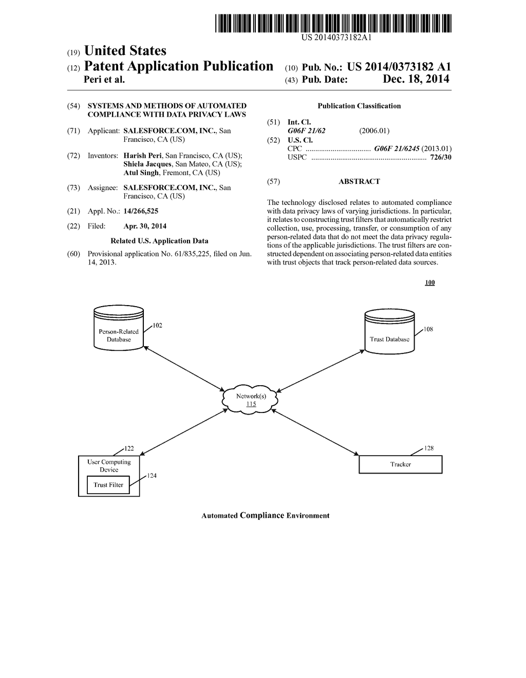 SYSTEMS AND METHODS OF AUTOMATED COMPLIANCE WITH DATA PRIVACY LAWS - diagram, schematic, and image 01