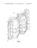 Pocketed Spring Assembly Comprising Strings of Springs Having Y-Shaped     Seams and Inserts diagram and image