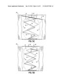 Pocketed Spring Assembly Comprising Strings of Springs Having Y-Shaped     Seams and Inserts diagram and image