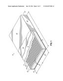 Pocketed Spring Assembly Comprising Strings of Springs Having Y-Shaped     Seams Separating Adjacent Pockets diagram and image